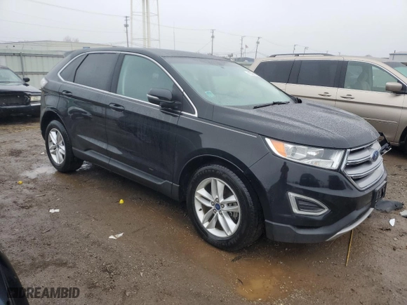 2016 Ford Edge SEL with VIN 2FMPK3J90GBB71181, listed as a Copart auction lot 47781135 with 52,146 mi miles and Salvage Title. Bid and sale history available at carsss.com. Image 4.