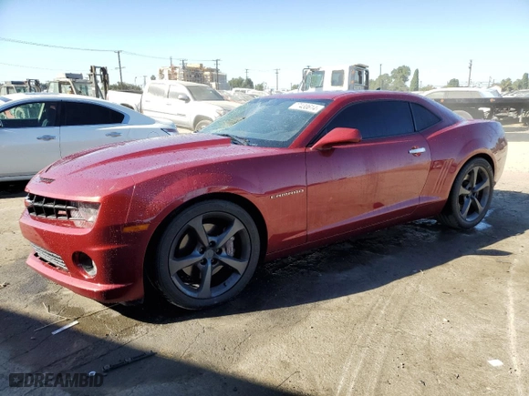 2011 Chevrolet Camaro 1SS with VIN 2G1FJ1EJ4B9122019, listed as a Copart auction lot 77430614 with 127,857 mi miles and Salvage Title. Bid and sale history available at carsss.com. Image 1.