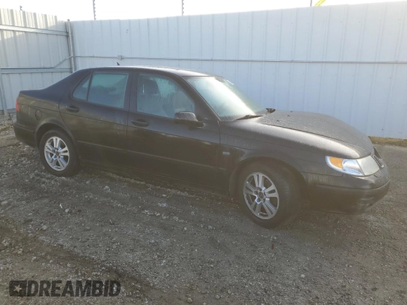2005 Saab 9-5 Arc with VIN YS3ED49A353530104, listed as a Copart auction lot 76016734 with 0 mi miles and Clean Title. Bid and sale history available at carsss.com. Image 4.