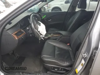 2007 BMW 5 Series 530xi with VIN WBANF73567CU26463, listed as a Copart auction lot 47670845 with 168,965 mi miles and Salvage Title. Bid and sale history available at carsss.com. Image 7.