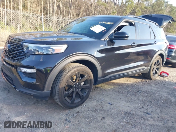 2023 Ford Explorer ST-Line with VIN 1FMSK7KH3PGA48569, listed as a IAAI auction lot 41742029 with 25,226 mi miles. Bid and sale history available at carsss.com. Image 2.