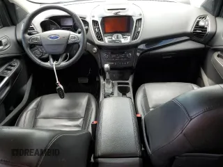 2017 Ford Escape Titanium with VIN 1FMCU9J9XHUD30408, listed as a Copart auction lot 58393844 with 81,779 mi miles and Salvage Title. Bid and sale history available at carsss.com. Image 8.