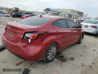 2014 Hyundai Elantra SE with VIN KMHDH4AEXEU160653, listed as a Copart auction lot 49967825 with 152,585 mi miles and Salvage Title. Bid and sale history available at carsss.com. Image 3.