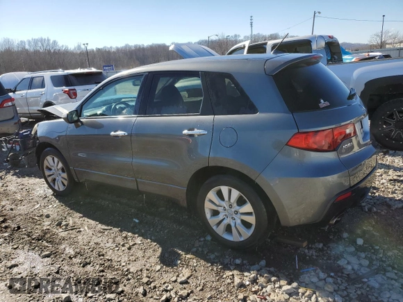 2011 Acura RDX with VIN 5J8TB2H29BA005205, listed as a Copart auction lot 44940885 with 206,024 mi miles and Non Repairable. Bid and sale history available at carsss.com. Image 2.
