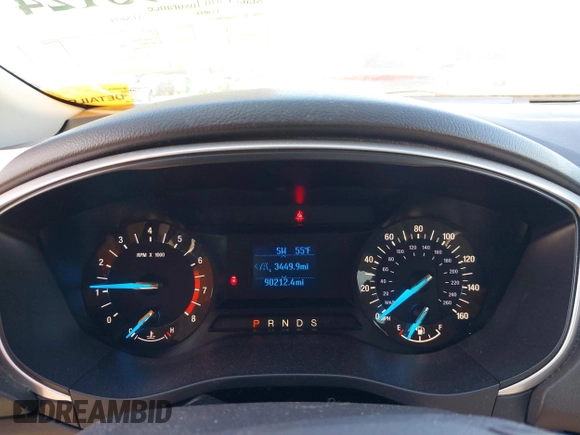 2014 Ford Fusion S with VIN 1FA6P0G79E5382165, listed as a IAAI auction lot 41593124 with 90,212 mi miles and . Bid and sale history available at DreamBid. Image 7.