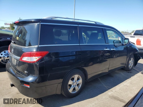 2016 Nissan Quest SV with VIN JN8AE2KP3G9154224, listed as a Copart auction lot 66784823 with 94,476 mi miles and . Bid and sale history available at DreamBid. Image 3.
