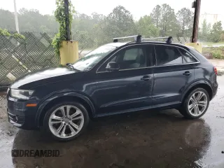 2015 Audi Q3 Premium Plus z VIN WA1BFCFS1FR005627, wystawiony jako Copart lot #56516085 z przebiegiem 106 653 mil mil oraz Tytuł czysty. Historia ofert i sprzedaży dostępna na DreamBid. Obrazek 1.
