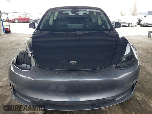 2021 Tesla Model 3 Performance with VIN 5YJ3E1EC1MF074350, listed as a Copart auction lot 47434275 with 63,319 mi miles and Salvage Title. Bid and sale history available at DreamBid. Image 5.
