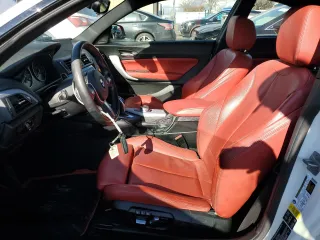 2017 BMW 2 Series M240i xDrive with VIN WBA2G3C37HV986764, listed as a Copart auction lot 43456875 with 83,438 mi miles and Salvage Title. Bid and sale history available at carsss.com. Image 7.