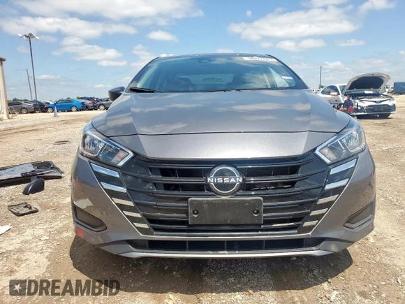 2023 Nissan Versa S with VIN 3N1CN8DV5PL852699, listed as a Copart auction lot 58822625 with 13,384 mi miles and Salvage title. Bid and sale history available at DreamBid. Image 5.