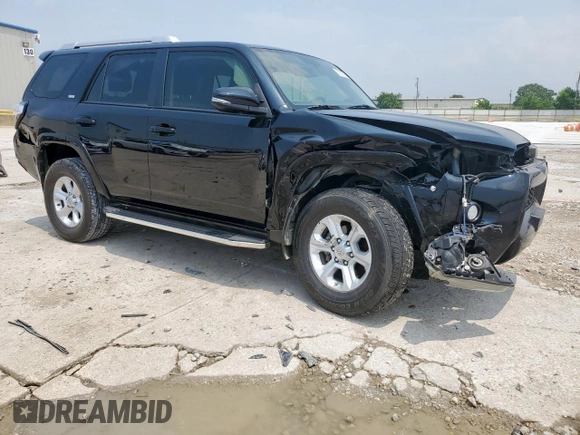 2016 Toyota 4Runner SR5 with VIN JTEZU5JR3G5128747, listed as a Copart auction lot 57578705 with 125,011 mi miles and Salvage title. Bid and sale history available at DreamBid. Image 4.