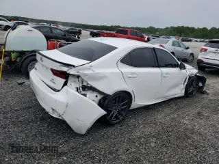 2015 Lexus IS 350 with VIN JTHBE1D2XF5022593, listed as a Copart auction lot 56003135 with 123,606 mi miles and Salvage title. Bid and sale history available at DreamBid. Image 3.