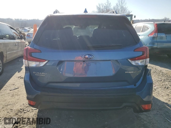 2022 Subaru Forester Limited with VIN JF2SKAPC5NH461200, listed as a Copart auction lot 48054935 with 12,037 mi miles and Salvage Title. Bid and sale history available at carsss.com. Image 6.