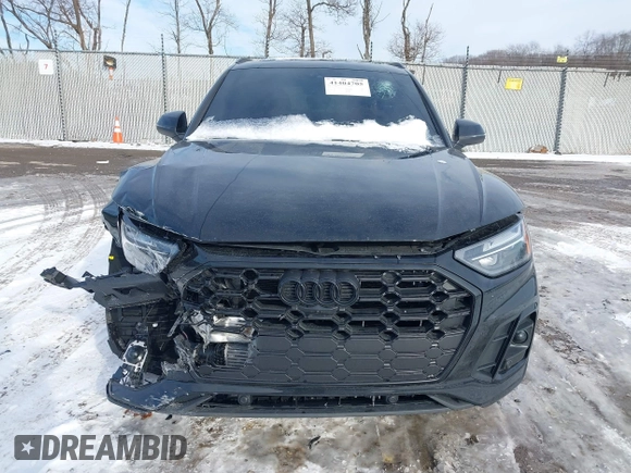 2024 Audi SQ5 Premium Plus with VIN WA1B4AFY4R2145828, listed as a IAAI auction lot 41404705 with 7,426 mi miles and . Bid and sale history available at DreamBid. Image 12.
