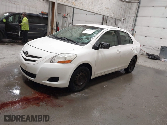2007 Toyota Yaris with VIN JTDBT923X71058522, listed as a IAAI auction lot 42152157 with 161,050 mi miles. Bid and sale history available at carsss.com. Image 17.