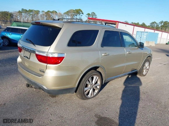 2012 Dodge Durango Crew with VIN 1C4SDHDT5CC204912, listed as a IAAI auction lot 41607315 with 209,985 mi miles. Bid and sale history available at carsss.com. Image 4.