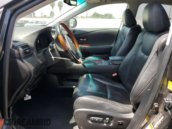 2011 Lexus RX 350 with VIN 2T2ZK1BA0BC043304, listed as a Copart auction lot 61614735 with 77,469 mi miles and Salvage title. Bid and sale history available at DreamBid. Image 7.