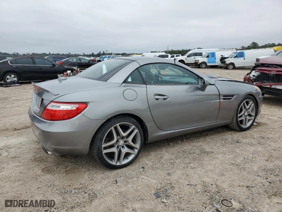 2014 Mercedes-Benz SLK-Class SLK 250 with VIN WDDPK4HA0EF091357, listed as a Copart auction lot 46293775 with NaN miles and Salvage Title. Bid and sale history available at carsss.com. Image 3.