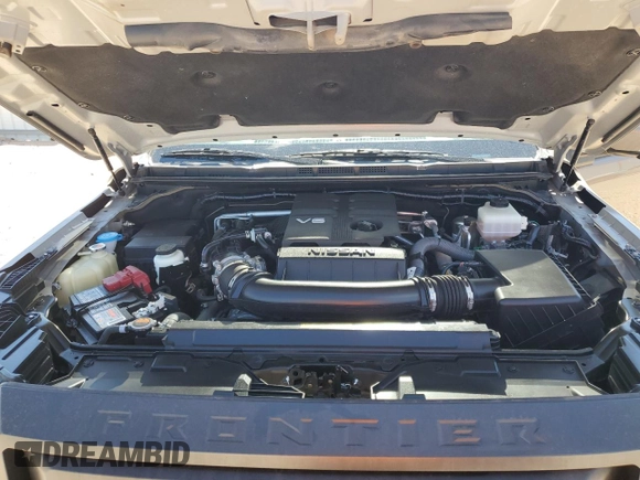 2022 Nissan Frontier Pro-X with VIN 1N6ED1EJ3NN606031, listed as a Copart auction lot 63337253 with 31,947 mi miles and Salvage title. Bid and sale history available at DreamBid. Image 12.
