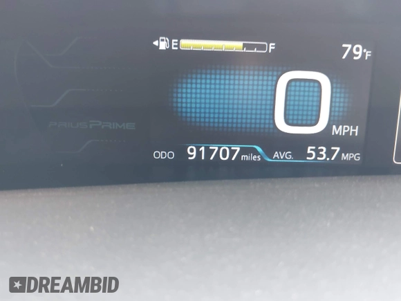 2017 Toyota Prius Plus with VIN JTDKARFP2H3062718, listed as a IAAI auction lot 42207527 with 91,707 mi miles and . Bid and sale history available at DreamBid. Image 15.