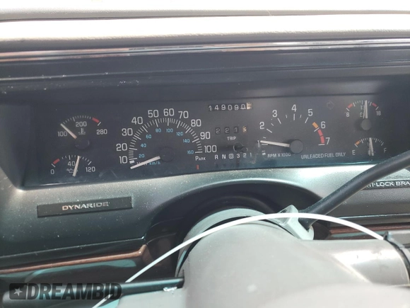 1999 Buick LeSabre Limited with VIN 1G4HR52K2XH469117, listed as a Copart auction lot 61813585 with 149,090 mi miles and Salvage title. Bid and sale history available at DreamBid. Image 9.