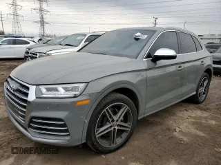 2019 Audi SQ5 Premium Plus with VIN WA1B4AFY1K2028407, listed as a Copart auction lot 51986065 with 100,570 mi miles and Clean Title. Bid and sale history available at carsss.com. Image 1.