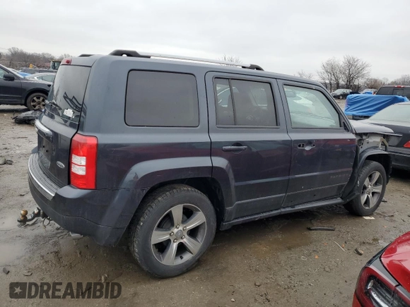 2016 Jeep Patriot High Altitude with VIN 1C4NJPFA8GD590575, listed as a Copart auction lot 44105545 with 96,137 mi miles and Salvage Title. Bid and sale history available at carsss.com. Image 3.