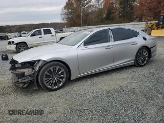 2018 Lexus LS with VIN JTHB5LFFXJ5001540, listed as a Copart auction lot 82084134 with 58,974 mi miles and Salvage Title. Bid and sale history available at carsss.com. Image 1.