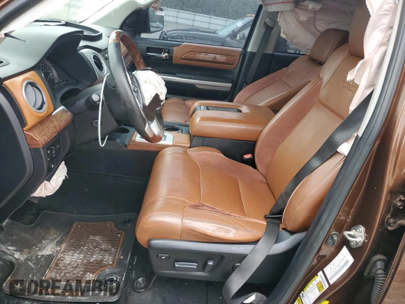 2015 Toyota Tundra 4WD Truck Platinum with VIN 5TFAW5F13FX417113, listed as a Copart auction lot 79666074 with 140,520 mi miles and Salvage Title. Bid and sale history available at carsss.com. Image 7.