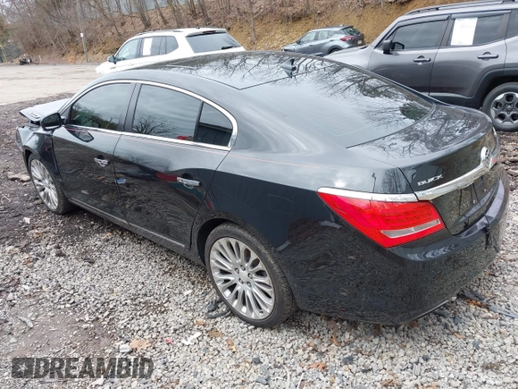2014 Buick LaCrosse Premium II with VIN 1G4GF5G39EF172201, listed as a IAAI auction lot 41963281 with 106,231 mi miles and . Bid and sale history available at DreamBid. Image 3.