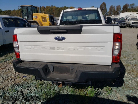 2020 Ford F-250 XL with VIN 1FTBF2B6XLEE98980, listed as a Copart auction lot 76969654 with 46,186 mi miles and Salvage title. Bid and sale history available at DreamBid. Image 6.