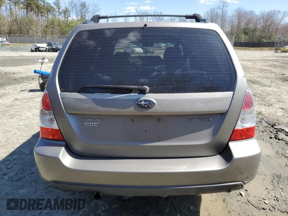2006 Subaru Forester 2.5 X with VIN JF1SG63696H755381, listed as a Copart auction lot 50132835 with 79,314 mi miles and Salvage Title. Bid and sale history available at carsss.com. Image 6.