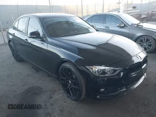 2018 BMW 3 Series 320i with VIN WBA8E1G54JNU91167, listed as a IAAI auction lot 40891360 with 93,976 mi miles. Bid and sale history available at carsss.com. Image 1.