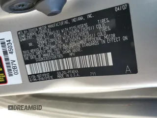2007 Toyota Sienna CE with VIN 5TDZK23C57S061905, listed as a Copart auction lot 52210365 with 199,591 mi miles and Salvage Title. Bid and sale history available at carsss.com. Image 15.