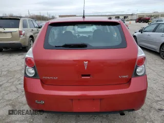 2009 Pontiac Vibe w/1SA with VIN 5Y2SP678X9Z463503, listed as a Copart auction lot 82866454 with 122,782 mi miles and Salvage Title. Bid and sale history available at carsss.com. Image 6.