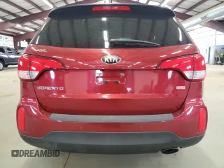 2014 Kia Sorento LX with VIN 5XYKT4A64EG483276, listed as a Copart auction lot 53977655 with 74,038 mi miles and Clean Title. Bid and sale history available at carsss.com. Image 6.