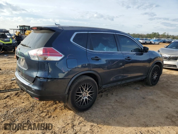 2016 Nissan Rogue S with VIN 5N1AT2MT2GC874690, listed as a Copart auction lot 42559045 with 208,664 mi miles and Salvage Title. Bid and sale history available at carsss.com. Image 3.
