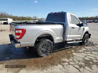 2022 Ford F-150 XL with VIN 1FTMF1E57NKE07156, listed as a Copart auction lot 50302525 with Not Provided miles and Non Repairable. Bid and sale history available at DreamBid. Image 3.