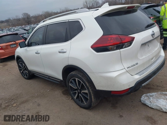 2020 Nissan Rogue SL with VIN 5N1AT2MV4LC751047, listed as a IAAI auction lot 41213211 with 71,268 mi miles and . Bid and sale history available at DreamBid. Image 3.