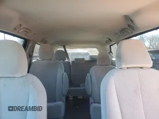 2013 Toyota Sienna LE with VIN 5TDJK3DC6DS063871, listed as a Copart auction lot 47180495 with 214,404 mi miles and Clean Title. Bid and sale history available at carsss.com. Image 10.