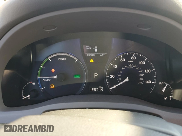 2011 Lexus RX 450h with VIN JTJBC1BA3B2420951, listed as a Copart auction lot 88117905 with 128,714 mi miles and Salvage title. Bid and sale history available at DreamBid. Image 9.