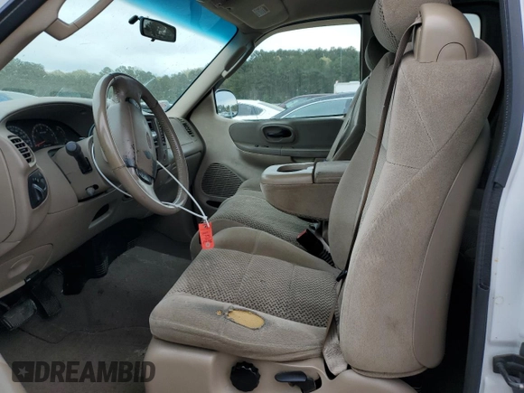 2002 Ford F-150 XL with VIN 1FTRX17WX2KC49979, listed as a Copart auction lot 50528355 with 0 mi miles and Salvage Title. Bid and sale history available at carsss.com. Image 7.