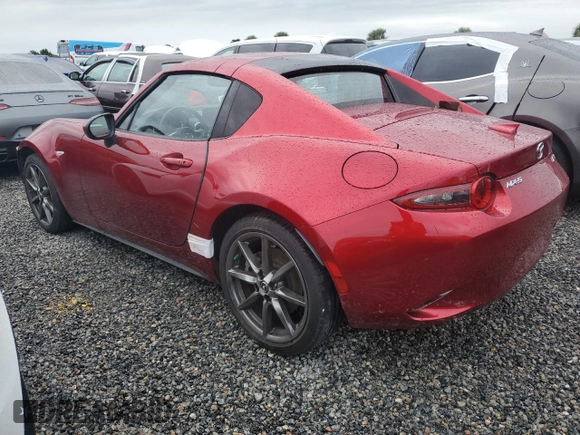 2018 Mazda MX-5 Miata RF Grand Touring with VIN JM1NDAM76J0204004, listed as a Copart auction lot 73985134 with 0 mi miles and Non Repairable. Bid and sale history available at carsss.com. Image 2.