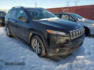 2016 Jeep Cherokee Latitude with VIN 1C4PJLCS9GW264514, listed as a Copart auction lot 45118795 with 117,785 mi miles and Salvage Title. Bid and sale history available at carsss.com. Image 4.