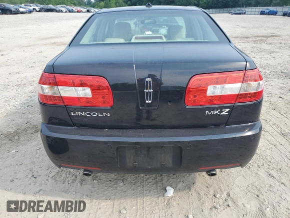 2009 Lincoln MKZ with VIN 3LNHM26T19R635810, listed as a Copart auction lot 58265475 with 192,707 mi miles and Clean title. Bid and sale history available at DreamBid. Image 6.
