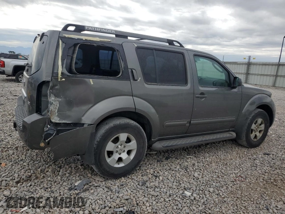 2006 Nissan Pathfinder SE with VIN 5N1AR18W76C671614, listed as a Copart auction lot 61394934 with 237,221 mi miles and Salvage Title. Bid and sale history available at carsss.com. Image 3.