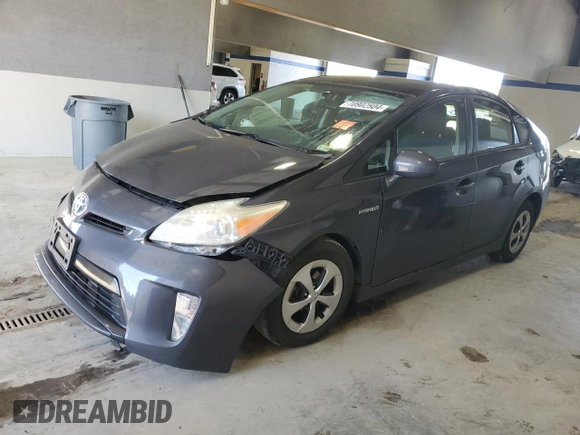 2012 Toyota Prius One with VIN JTDKN3DUXC1565069, listed as a Copart auction lot 70902504 with 165,713 mi miles and Salvage Title. Bid and sale history available at carsss.com. Image 1.