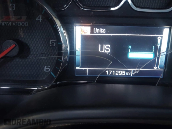 2015 Chevrolet Silverado 1500 LTZ with VIN 3GCUKSEC6FG171415, listed as a IAAI auction lot 41811018 with 171,295 mi miles and . Bid and sale history available at DreamBid. Image 7.