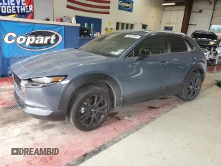 2024 Mazda CX-30 S Preferred z VIN 3MVDMBCM3RM611391, wystawiony jako Copart lot #56533685 z przebiegiem Nie podano mil oraz Szkoda całkowita • Salvage title. Historia ofert i sprzedaży dostępna na DreamBid. Obrazek 1.
