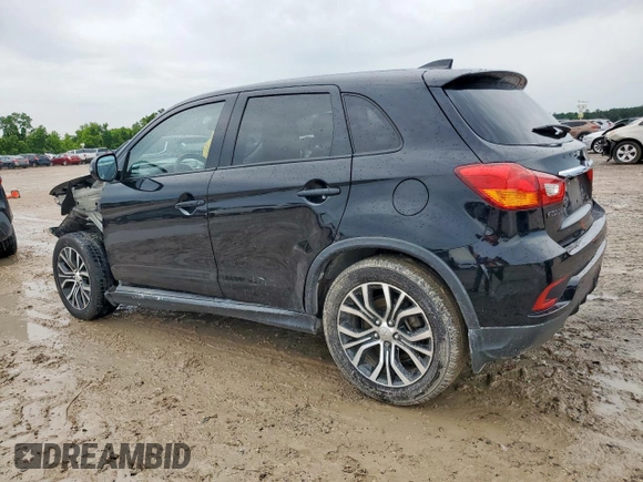 2018 Mitsubishi Outlander ES z VIN JA4AP3AU0JU011300, wystawiony jako Copart lot #59538635 z przebiegiem 73 434 mil mil oraz Szkoda całkowita • Salvage title. Historia ofert i sprzedaży dostępna na DreamBid. Obrazek 2.